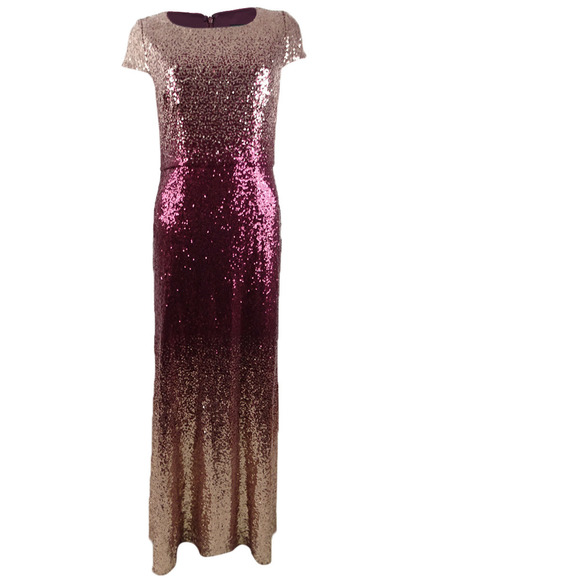 Alex Evenings Dresses Alex Evenings Womens Ombre Sequin Gown